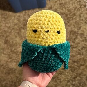 Yellow and Green Plush Toy. Corn 🌽